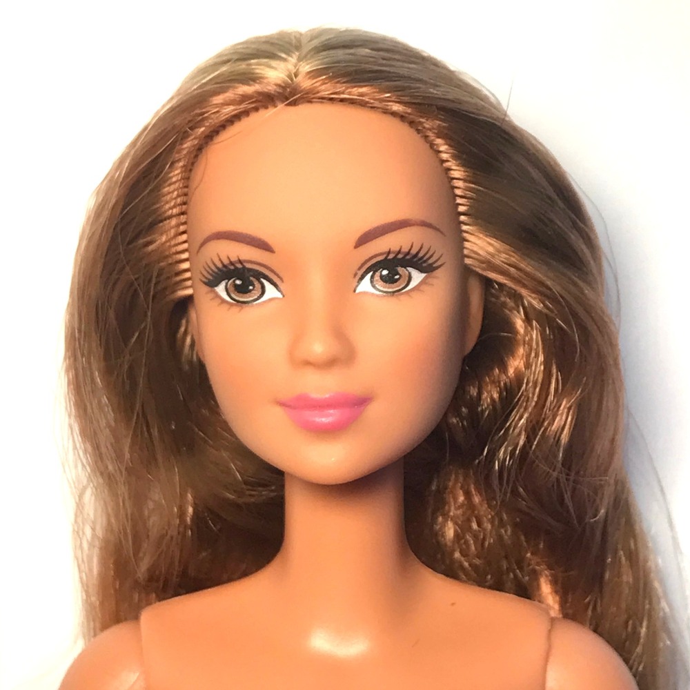 Nude Barbie 2016 Career Zoo Doctor Hispanic Latina Kayla Red Hair DVG11 Doll